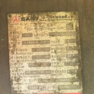 Bomba de Concreto Volvo 62m 2020, chasis L, estándar de emisiones Nacional V, precio de 828.000 <span class=keywords><strong>RMB</strong></span>. - Product Image 4