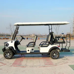 Hot Sale Foldable 4 Wheel Electric Golf Buggy Cheap 2 4 6 Electric Golf Cart