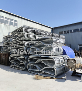 Divisorio per Box/Box Singoli in Acciaio Zincato Rinforzato a Montaggio Facile per la Gestione del Bestiame da Latte nelle Fattorie Moderne - Product Image 6