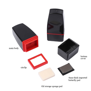 YH Yin De Mei YH-12*18*08*18 Edge-free Rectangular Grids Plastic Standard <strong>Stamp</strong> Office Font Size Printing <strong>German</strong> American - Product Image 5