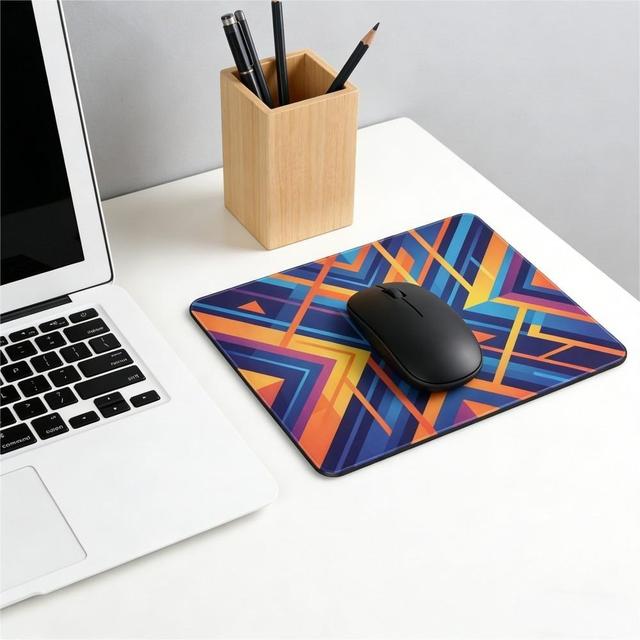 Custom High Quality Low Noise Glass Mouse Pad Logo HD Printed Smooth E-sports Glass Gaming Mouse Pad