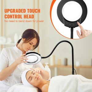 Chuyên Nghiệp Nail Đồ Nội Thất 5 Chế Độ 5 Mức Độ Sáng LED Đứng Đèn Sàn 3-Trong-1 Dài Cánh Tay Linh Hoạt Đèn Với Clip - Product Image 5