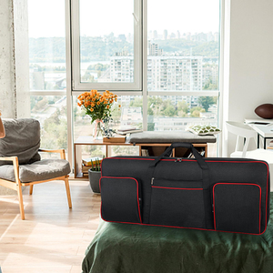 Grand sac de <span class=keywords><strong>piano</strong></span> rembourré personnalisé housse de rangement pour clavier sac de transport pour clavier de <span class=keywords><strong>piano</strong></span> étui de transport sac pour instruments de musique - Product Image 6