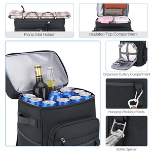 Bolsas de refrigeración al por mayor, <span class=keywords><strong>mochila</strong></span> nevera impermeable a prueba de fugas, <span class=keywords><strong>mochila</strong></span> nevera <span class=keywords><strong>para</strong></span> el almuerzo, <span class=keywords><strong>comida</strong></span>, vino, embalaje - Product Image 4