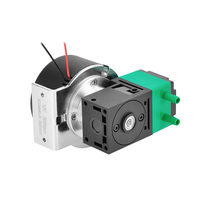 Pompe à eau électrique miniature à faible pression, 12 V 24 V, moteur CC sans balais, micro-pompe à diaphragme, débit réglable 850 ml/min
