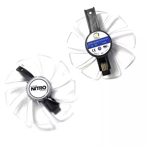พัดลม GPU CF1015H12D 95มม. ใหม่สำหรับ <span class=keywords><strong>RX580</strong></span>แซฟไฟร์ไนโตร RX590 RX480โอเวอร์คล็อก<span class=keywords><strong>8G</strong></span> RX570 4G RX 470 4G พัดลมกราฟิก GDDR5 - Product Image 6