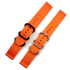 Đa màu Nylon vải cổ tay xem ban nhạc xem dây đeo vòng đeo tay - Product Image 5