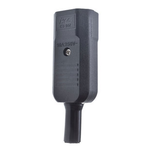 AC250V 15A <strong>3</strong>-Pin Panel Mount IEC C14 Male C13 Female Inline Adapter Plug Power <strong>Socket</strong> Connectors 10A Rated Electrical <strong>Terminals</strong> - Product Image 3