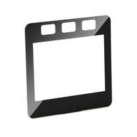 Panneaux en verre Gorilla ultra-transparents sur mesure OEM, 3 mm, découpe AG AR, revêtement anti-traces de doigts pour salle de sport, cuisine, salle de bain