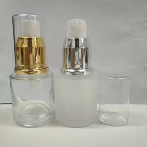 30ml 50ml <b>100ml</b> Luxury Cosmetics Packaging Glass <b>Bottle</b> Pump <b>Spray</b> Skincare Face Cream Lotion Skin Care Serum Screen Printed - Product Image 1