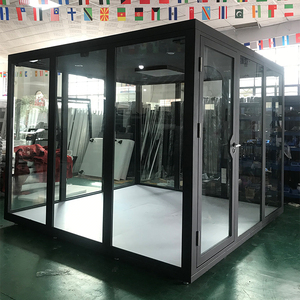 Salle de <span class=keywords><strong>réunion</strong></span> insonorisée mobile 220*220*220cm pour bureau, exposition, isolation phonique, studio de musique, webcasting, cabine téléphonique OEM - Product Image 2