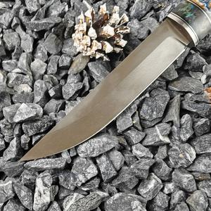 Cuchillo Táctico Personalizable Mammoth de Acero Inoxidable de Alta Calidad con Hoja Fija y Funda de Madera Incluida para Uso en Exteriores OEM - Product Image 2