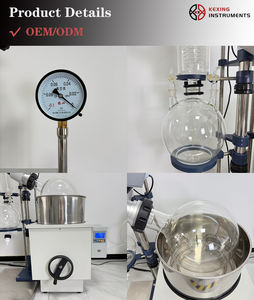 20-Liter-Extraktions- und Verdampfungssystem Rotationsverdampfer Glas-Destillierapparat für Ätherische Öle - Product Image 3