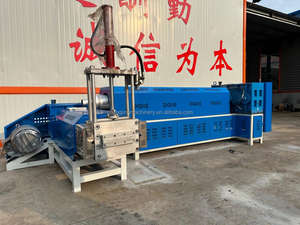 Plastique simple de vis composant réutilisant la machine de pelletisation de granules avec le dispositif de dépoussiérage - Product Image 3