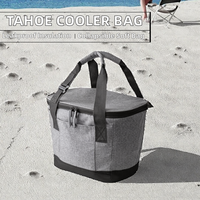 Sac isotherme pliable de 14 litres pour 18 canettes, sac isotherme imperméable avec ouvre-bouteille intégré