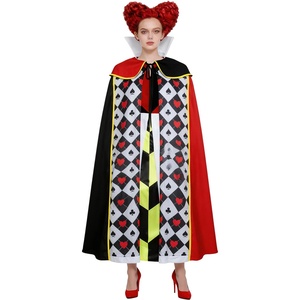 <span class=keywords><strong>Disfraz</strong></span> <span class=keywords><strong>de</strong></span> <span class=keywords><strong>Reina</strong></span> <span class=keywords><strong>de</strong></span> <span class=keywords><strong>Corazones</strong></span> <span class=keywords><strong>para</strong></span> Adultos, Unisex, <span class=keywords><strong>de</strong></span> Poliéster, <span class=keywords><strong>para</strong></span> Cosplay, Halloween, Actuaciones Escénicas, Envío Internacional - Product Image 2