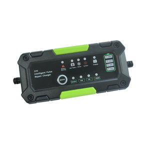 Chargeur intelligent à impulsions 12V Mode <span class=keywords><strong>VOITURE</strong></span> DC 14.5V / ±0.3V Application 12V 10Ah - 200Ah Chargeur de batterie au plomb-acide - Product Image 1
