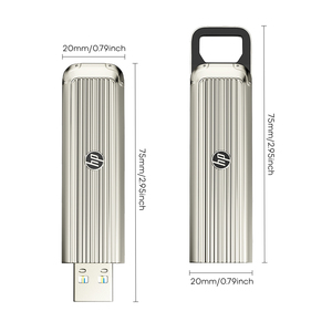HP chính thức 256GB 512GB <span class=keywords><strong>USB</strong></span> Flash Drive kim loại usb3.2 Pendrive mã hóa 64GB 128GB ngành công nghiệp Trung Quốc bán buôn - Product Image 1