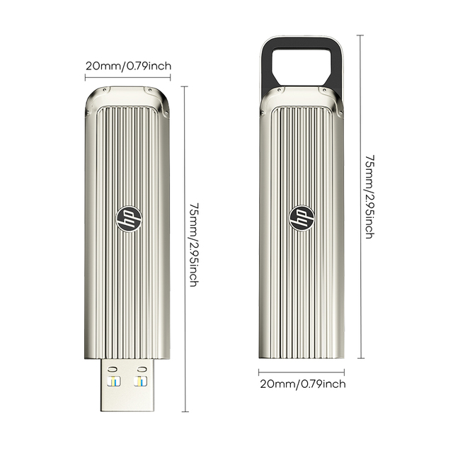 For Official New 256GB/512GB Metal USB3.2 High Speed OTG Type-C Encrypted USB Flash Drive with 3-Year Warranty-China Wholesale