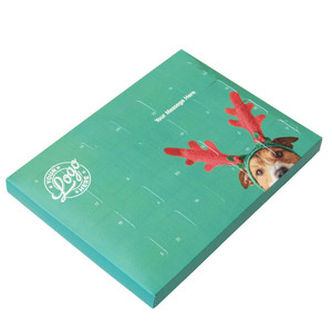 Wholesale Price Golden Supplier Dog Food Advent Calendar Box for Dog Treats