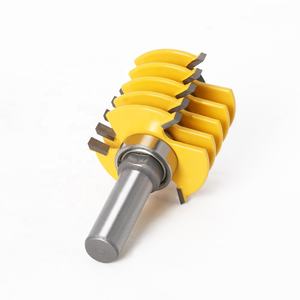 1/2 Zoll und 12mm Rundschafthobel mit 3 Klingen, vollständig abnehmbar, für Holzbearbeitung und Kantenverbindung - Product Image 3