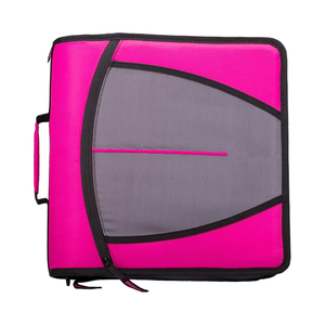 Échantillon gratuit, sac à fermeture éclair BSCI durable avec poignée, organisateur multi-poches en polyester - Product Image 1