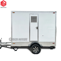 Remorque de toilette mobile personnalisable pour camping et événements publics WC Remorque de toilette mobile