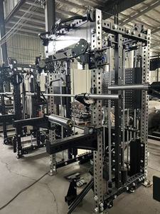 Dinuo Premium Multi Functional Power Rack Commercial Gym Smith Machine Dual Cable Crossover Trainer Squat Storage Sd-1249-1 Oem - Product Image 5