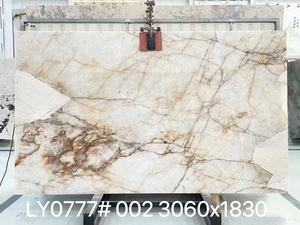 Losa de mármol natural de lujo translúcido de Brasil traslúcido retroiluminado decoración de <span class=keywords><strong>la</strong></span> pared del hogar losa de piedra de cuarcita Pandora <span class=keywords><strong>Patagonia</strong></span> - Product Image 5