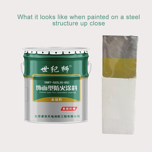 Peinture ignifuge pour structure en acier, revêtement ignifuge intumescent pour construction métallique - Product Image 4