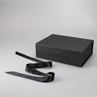 Carton plat pliable personnalisé en gros imprimant votre LOGO boîte-cadeau d'artisanat cosmétique de vêtements avec le carton d'emballage d'aimant