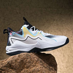 Chaussures de basketball pour hommes, idéales printemps-été, pour adolescents, étudiants, compétitions sportives, entraînement, et chaussures de sport tendance pour les amoureux. - Product Image 6