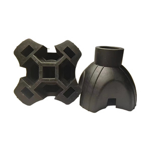 <b>Walking</b> Stick Rubber Foot <b>Pad</b> 19MM Anti-Slip Four Corner Base For Hiking Poles Outdoor Use - Product Image 5