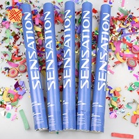 rose petal party popper cylinder bottle Metallic Hot-Selling Party Popper, Wedding Confetti Cannon