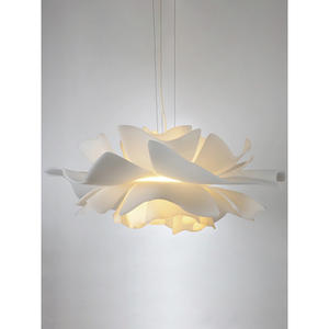 Lustre en forme de bourgeon de fleur de style nordique, créatif et tendance Instagram, pour chambre à coucher et salle à manger, pour filles et chambre principale - Product Image 2
