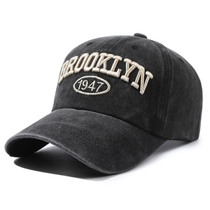 Gorra de Béisbol Unisex de 6 Paneles, Algodón Lavado, Ajustable con Hebilla Metálica, Gorra Deportiva Casual para Exteriores - Product Image 2