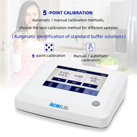 WEIAI Kit de test de qualité de l'eau de laboratoire 0.002pH digital 8 en 1 Multi Parameter TDS Sali Resistivity ORP DO Temp pH Conductivity Meter