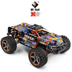 Voiture <span class=keywords><strong>RC</strong></span> Monster Truck 1/10 Wltoys 104016 4WD <span class=keywords><strong>Moteur</strong></span> Brushless Haute Vitesse 55KM/H Véhicule de Course Télécommandé de Qualité Hobby - Product Image 2
