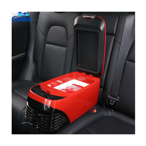 Chất lượng cao 8L Xe tay vịn tủ lạnh ABS Chất liệu xách tay tủ lạnh mini Tủ đông với làm mát & ấm lên chức năng - Product Image 1