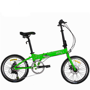 Bicicleta plegable inteligente de color blanco, precio barato, bicicleta rusa de una sola velocidad - Product Image 3