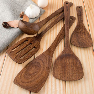 Commercio all'ingrosso turco di grandi dimensioni Non bastone in legno cucchiaio da <span class=keywords><strong>cucina</strong></span> spatola utensili da tavolo strumenti di cottura per la <span class=keywords><strong>cucina</strong></span> - Product Image 6