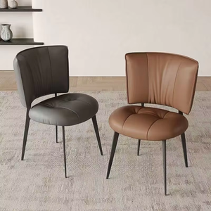 Silla de comedor de diseño integrado para el hogar, mesa y silla de restaurante minimalistas italianas de alta gama, sala de muestras, cafetería - Product Image 4