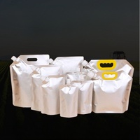 Pochette Doypack à bec verseur en aluminium haute barrière pour liquides