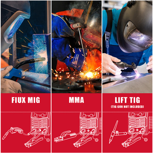 Yijiu 110V Flux MIG/Lift Tig/MMA 3 in1 thợ hàn đa chức năng MIG thợ hàn Máy hàn lõi thông với LCD màn hình lớn - Product Image 2