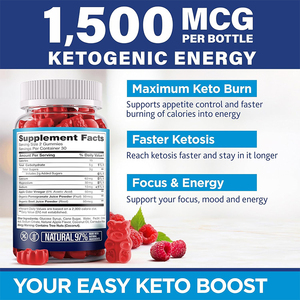 Gummies Keto Brûle-Graisses au Vinaigre de Cidre de Pomme, Vente Directe Usine, pour Minceur et Perte de Poids - Product Image 3