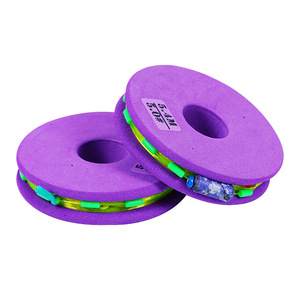 Juego de Líneas de Pesca Purple Axis Group, Línea Principal de Seda Cruda de Alta Resistencia de 7.2M con Línea Líder Atada para Pesca en Competición - Product Image 1