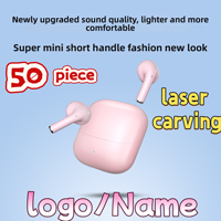 Earbud Nirkabel Berkualitas Tinggi 2025 V5.3, Layar LCD LED Sentuh Pintar, Peredam Kebisingan, Tahan Air IPX4, Codec LHDC