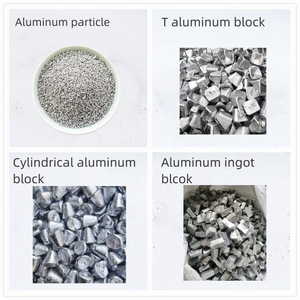 เม็ดอลูมิเนียมบริสุทธิ์อนุภาคโลหะอลูมิเนียมเม็ดสำหรับท่อสารขุดลอก - Product Image 2