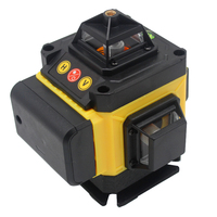 Niveau laser vert HILDA 16 lignes, niveau laser vert 4D, instrument de fixation murale, niveau laser croisé à 360 degrés
