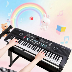 <span class=keywords><strong>Piano</strong></span> de Juguete Personalizado para Niños BD-600, 61 Teclas, <span class=keywords><strong>Piano</strong></span> Digital Portátil, Instrumentos Musicales, Teclado Electrónico, Órgano Eléctrico - Product Image 1